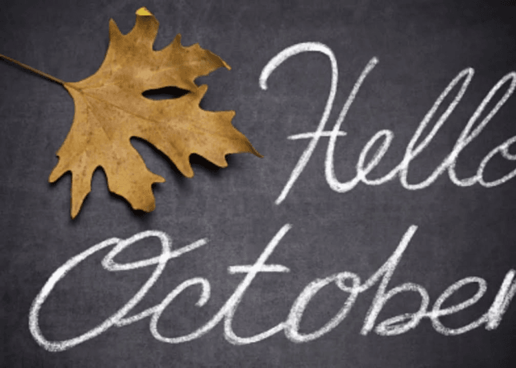 Welcome October Quotes