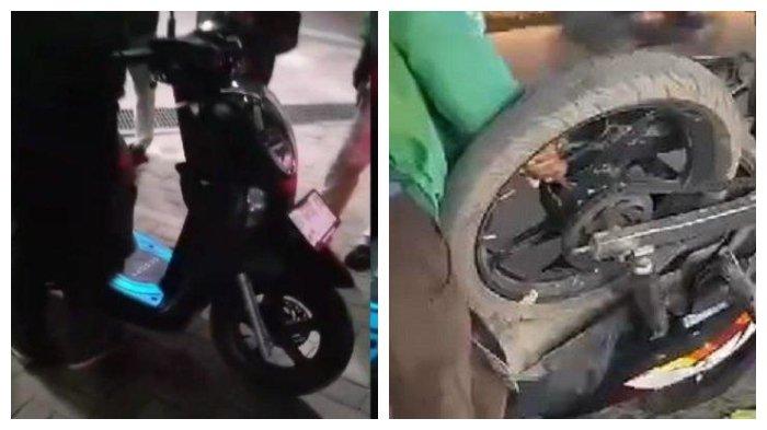 Ilustrasi motor mogok di Kendari