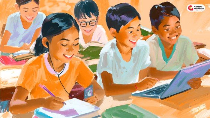 Ilustrasi Kegiatan Belajar Mengajar