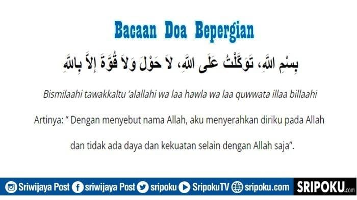 Bacaan Doa Perjalanan