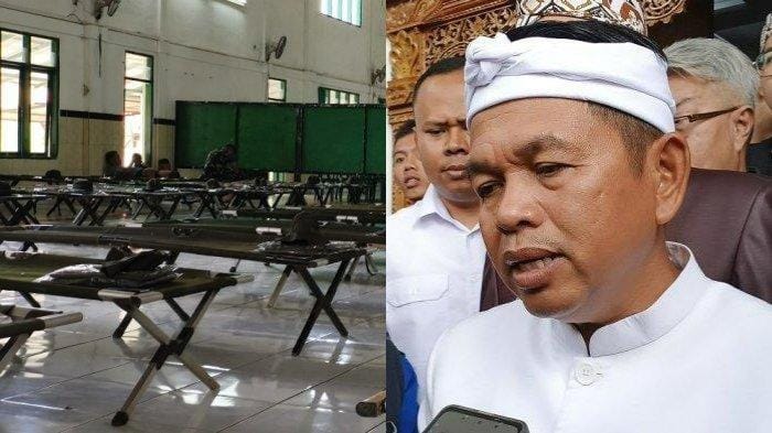 Uji coba program pendidikan militer Gagasa Dedi Mulyadi